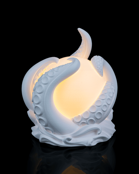 Octopus themed lamp