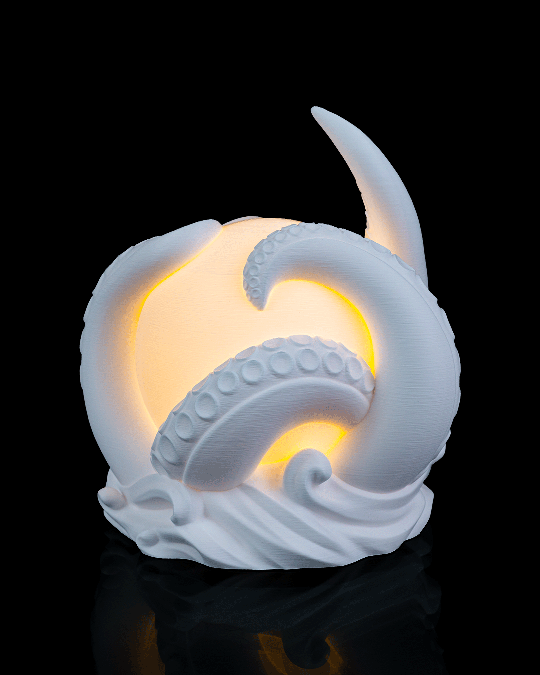 Octopus themed lamp