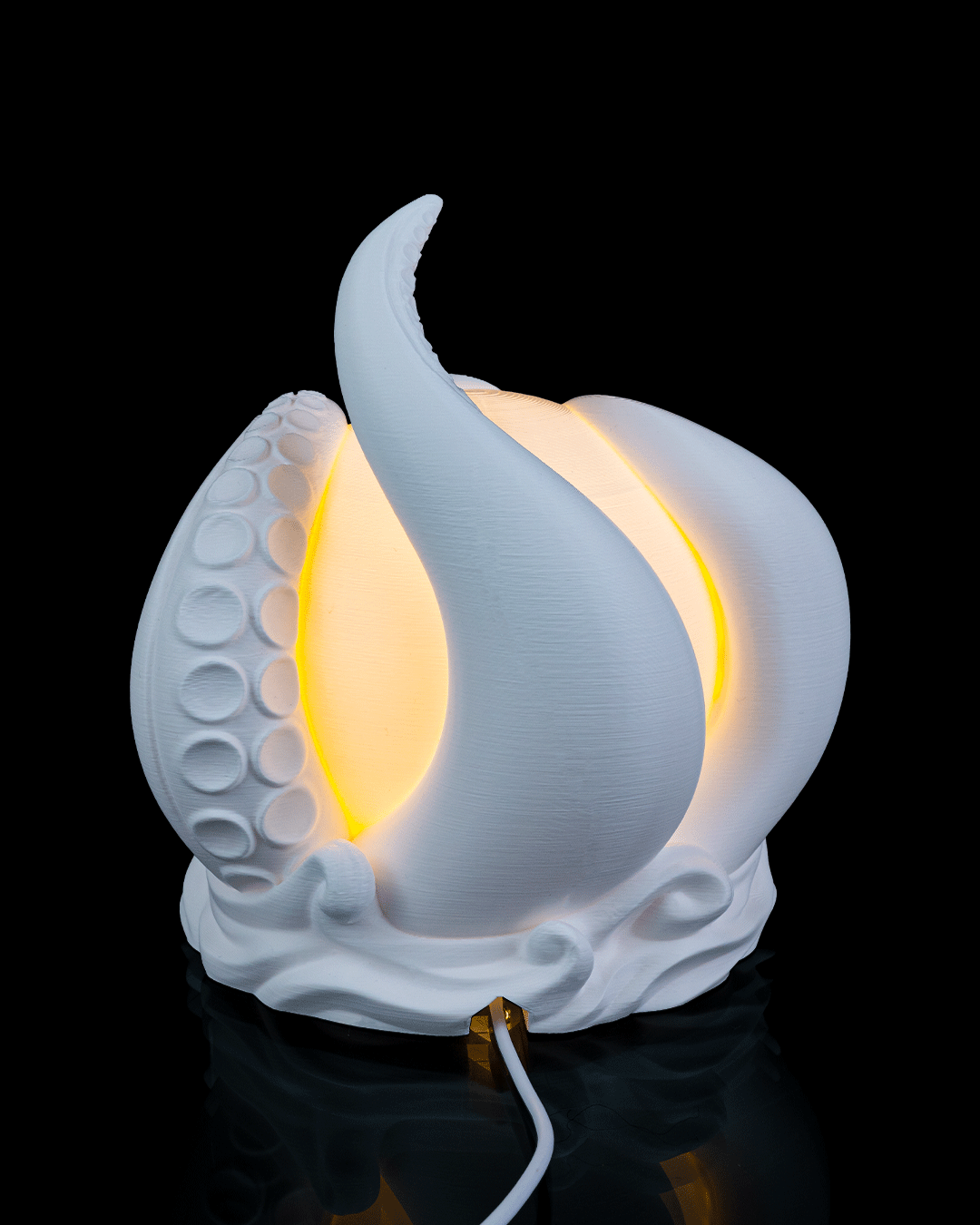 Octopus themed lamp