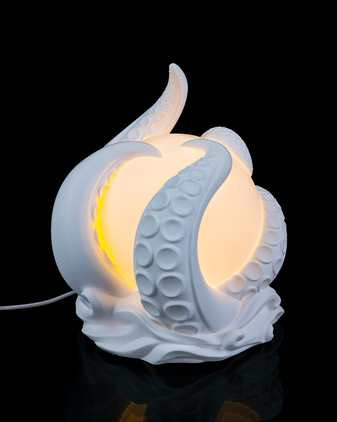 Octopus themed lamp