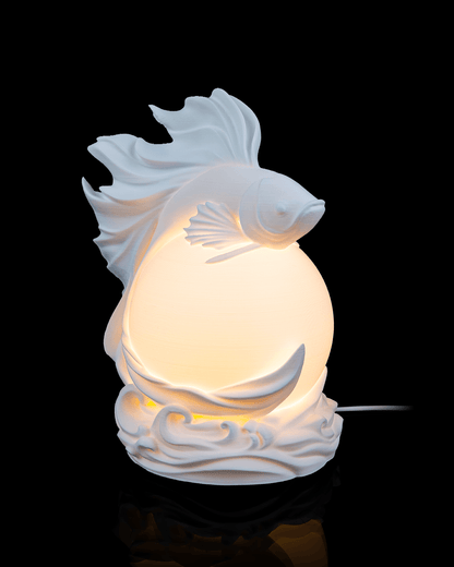 Betta Fish Themed Lamp
