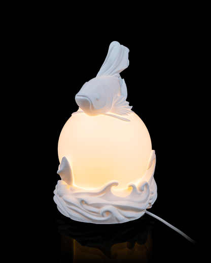 Betta Fish Themed Lamp