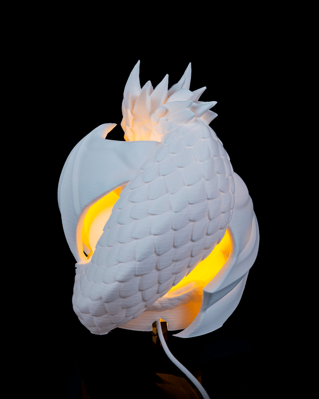Dragon sphere lamp