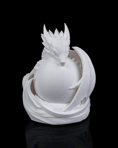 Dragon sphere lamp