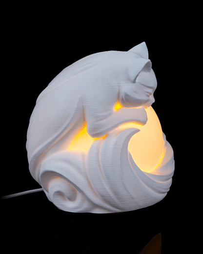 Cat themed sphere Lamp