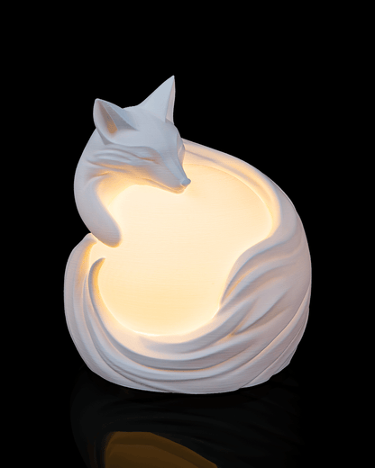 Fox themed lamp