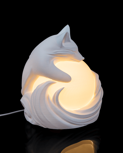 Fox themed lamp