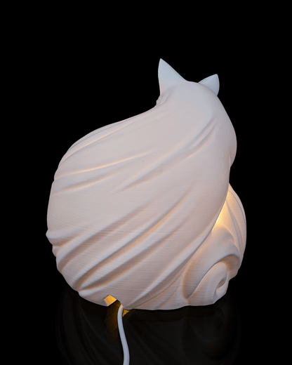 Fox themed lamp