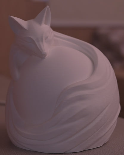 Fox themed lamp